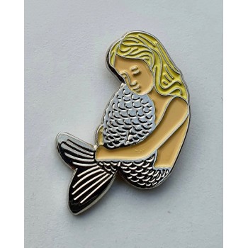 Mermaid Enamel Pin Badge