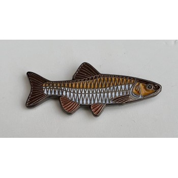 Chub Fishing Enamel Pin Badge
