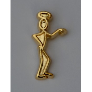 Southampton FC Gold Plated Stickman Badge