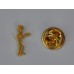 Southampton FC Gold Plated Stickman Badge