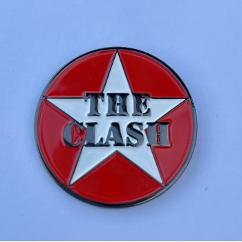 The Clash Quality Enamel Pin Badge