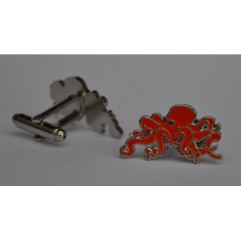 Octopus Quality Enamel Cufflinks