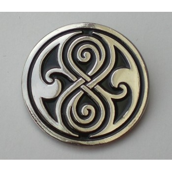 Doctor Who Style Whovian Seal of Rassilon Pin Badge Doctor Who Style Whovian Seal of Rassilon Pin Badge