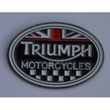 Triumph Motorcycles Style Biker Enamel Pin Badge Triumph Motorcycles Style Biker Enamel Pin Badge