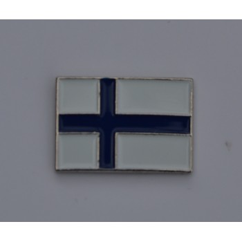 Finnish Flag Finland Enamel Pin Badge