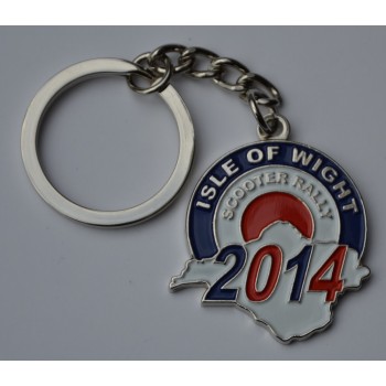 Isle of Wight Scooter Rally 2014 Souvenir Keyring