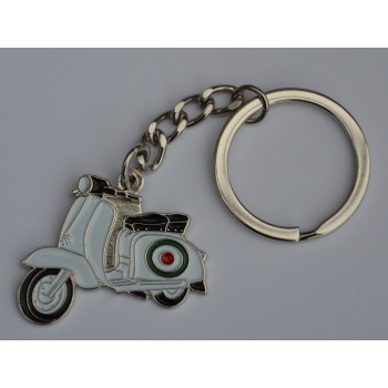 Italian Target Special Lambretta Scooter Enamel Keyring
