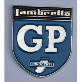 Lambretta GP Shield Enamel Pin Badge