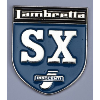 Lambretta SX Shield Enamel Pin Badge