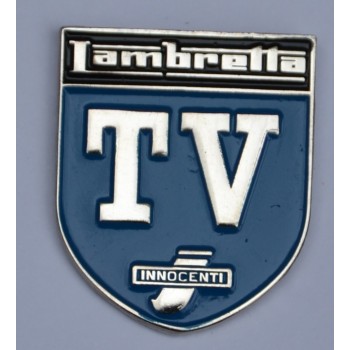 Lambretta TV Shield Enamel Pin Badge