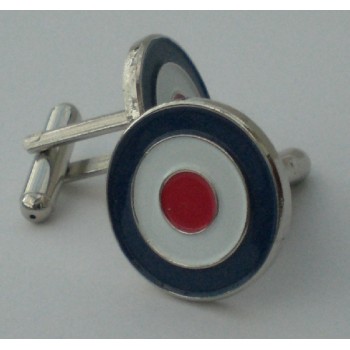 RAF Roundel Mod Target Cufflinks