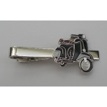 Black Vespa Tie-Pin