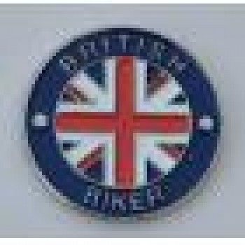 British Biker Quality Enamel Pin Badge