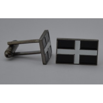 Cornish Flag Quality Enamel Cufflinks