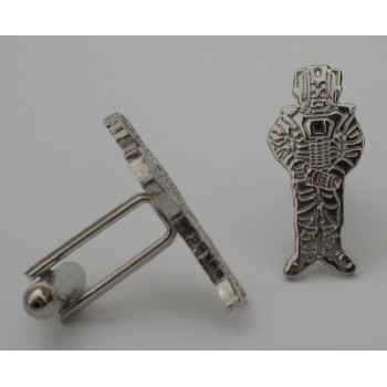 Doctor Who Style Whovian Cyberman Cufflinks