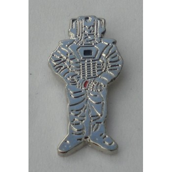 Doctor Who Style Whovian Cyberman Pin Badge Doctor Who Style Whovian Cyberman Pin Badge