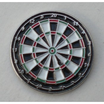Dartboard Pin Badge