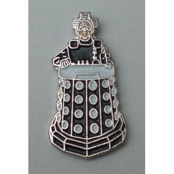 Doctor Who Style Whovian Davros Pin Badge
