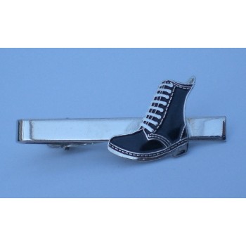Black DM Style Boot Tie-Pin