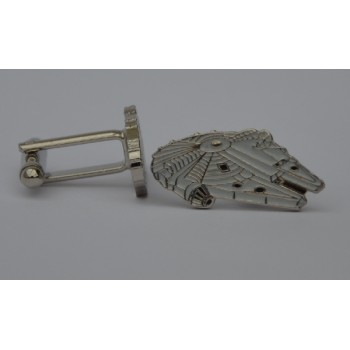Star Wars Millenium Falcon Quality Enamel Cufflinks