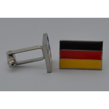 German Flag Quality Enamel Cufflinks