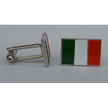 Italian Flag Cufflinks