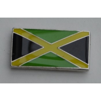 Jamaican Flag Pin Badge