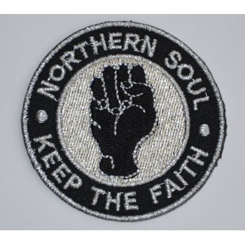 Northern Soul Keep The Faith Iron-On or Sew-On Patch