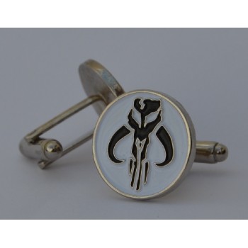 Star Wars Mandalorian Mythosaur Skull Cufflinks