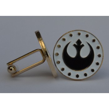 Star Wars Gold Plated New Republic Cufflinks Star Wars Gold Plated New Republic Cufflinks