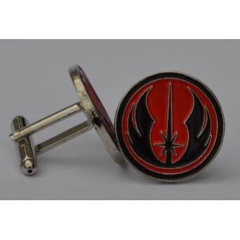 Star Wars Red and Black Jedi Order Cufflinks