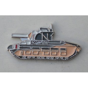 Scorpion Tank Pin Badge