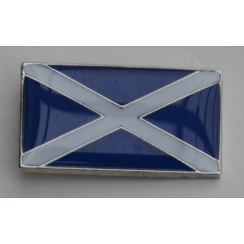 Scottish Saltire Pin Badge