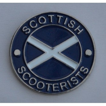 Scottish Scooterists Pin Badge