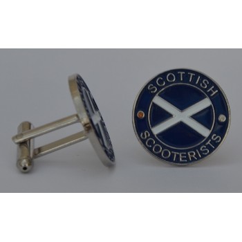 Scottish Scooterists Cufflinks