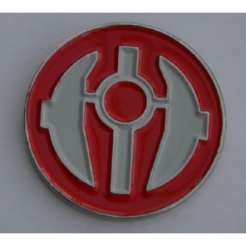 Star Wars Red and Grey Sith Order Pin Badge