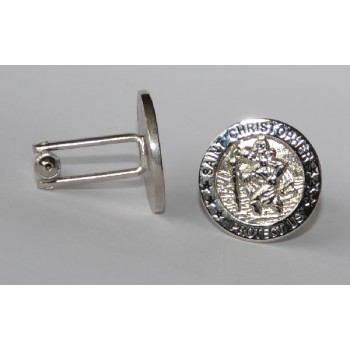 St Christopher Cufflinks