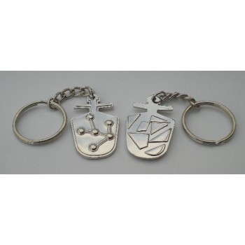 Doctor Who Style Whovian TARDIS Key Keyring Doctor Who Style Whovian TARDIS Key Keyring