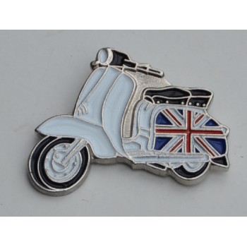 Union Jack Special Lambretta Pin Badge