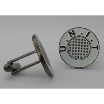 Doctor Who Style Whovian UNIT Cufflinks