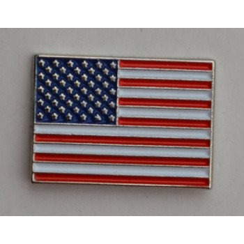 USA Flag Pin Badge
