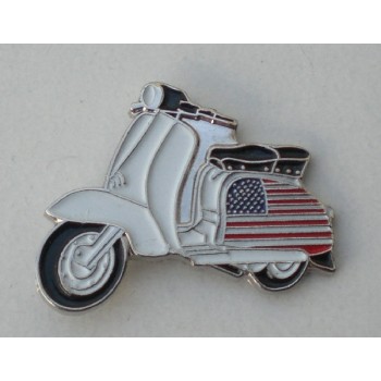 USA Special Lambretta Pin Badge