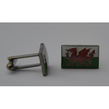 Welsh Flag Cufflinks