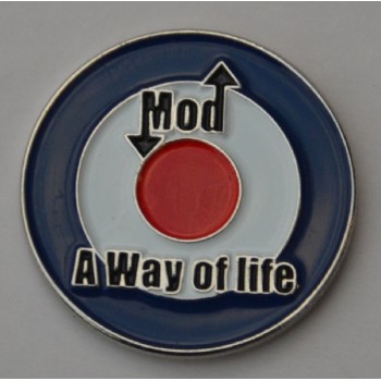 Mod-A Way of Life-Quality Enamel Pin Badge