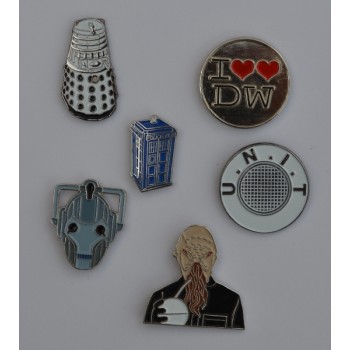 Whovian Badges Gift Set 1
