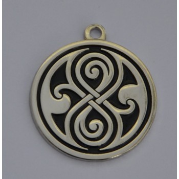 Doctor Who Style Whovian Seal of Rassilon Charm