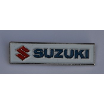 Suzuki Style Biker Enamel Pin Badge